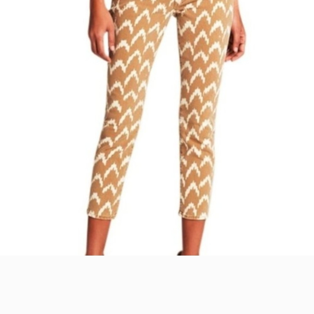 7 For All Mankind Cropped Skinny Jeans